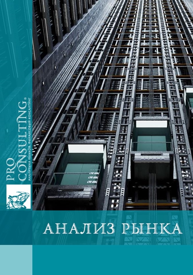 Анализ рынка лифтов и эскалаторов в Украине в 2018 – 4 мес. 2023 гг.